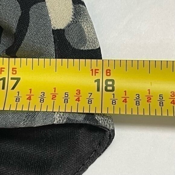 J Howard Black Gray Drape Office To Date Night Feminine Dress NWOT Size 10 - Picture 11 of 12